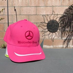 Mercedes-Benz Hat Pink Adjust Unisex Baseball Cap